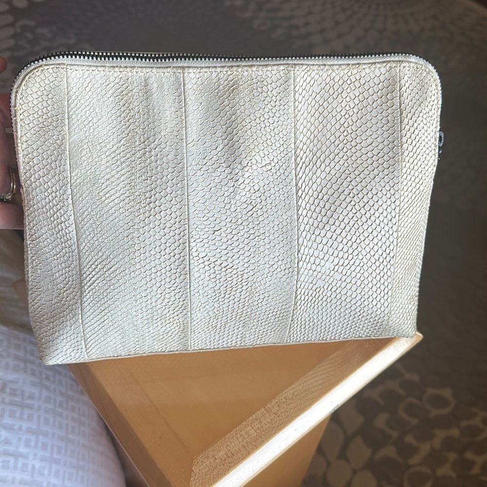 Philip Lim alligator 🐊 clutch EUC